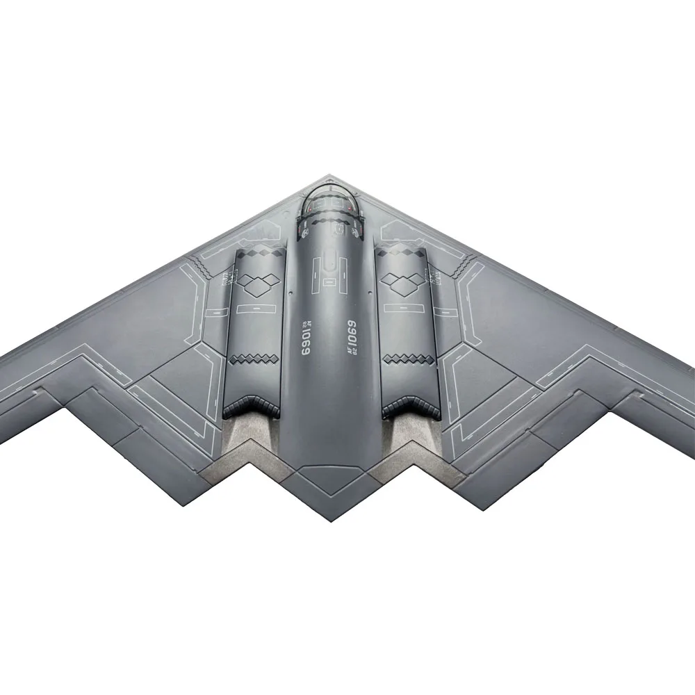 1/200 USAF B-2A B2 Spirit Stealth Bomber Diecast Metal Plane Airplane Aircraft Model Collected Hobby Toy Child Gift