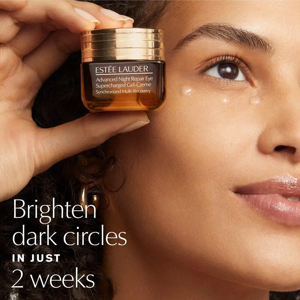 Estée Lauder Advanced Night Repair Eye Supercharged Gel-Cream متزامن متعدد الاسترداد |   كريم عين للهالات السوداء 15 مل
