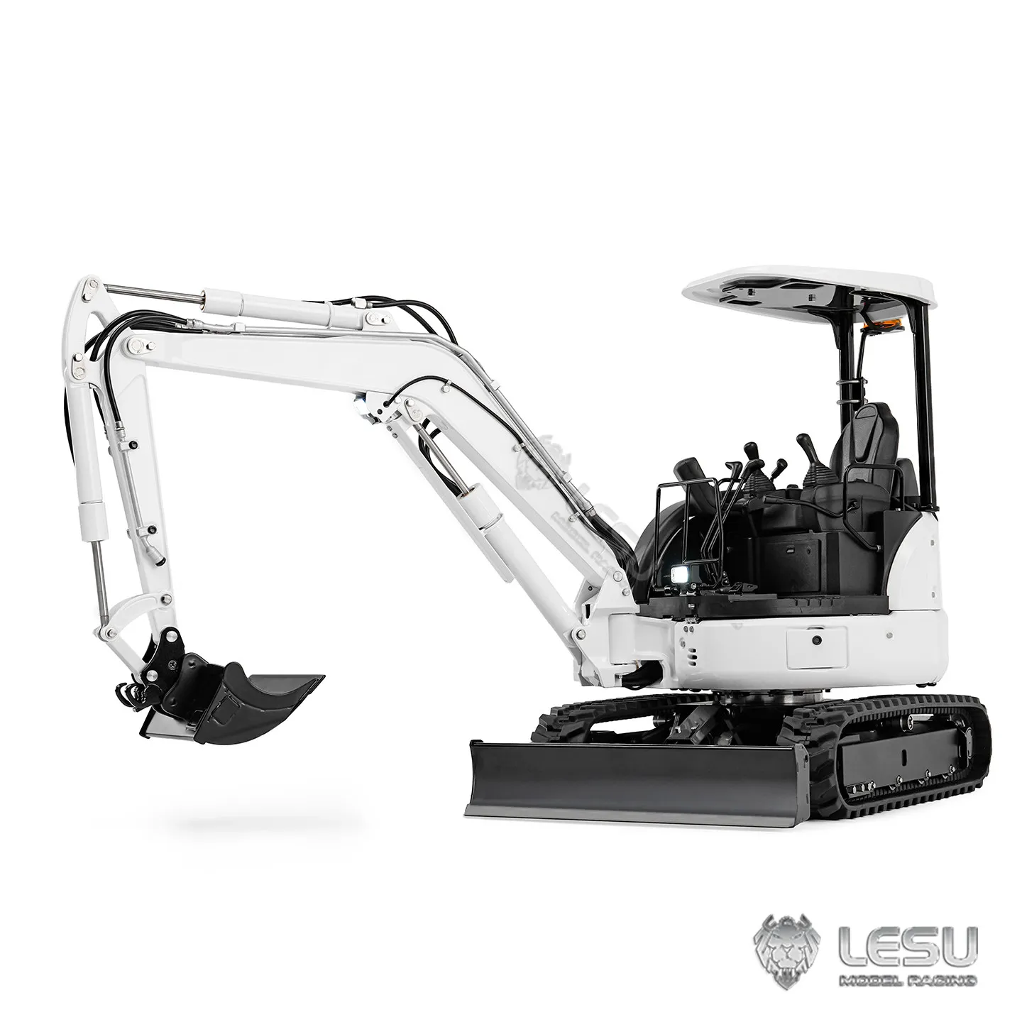 

Навесное оборудование LESU RC 1/14 PC30: Ковш для выравнивания грунта AT-C0076 для мини-экскаватора, аксессуар для DIY-модификации грузовика, игрушка
