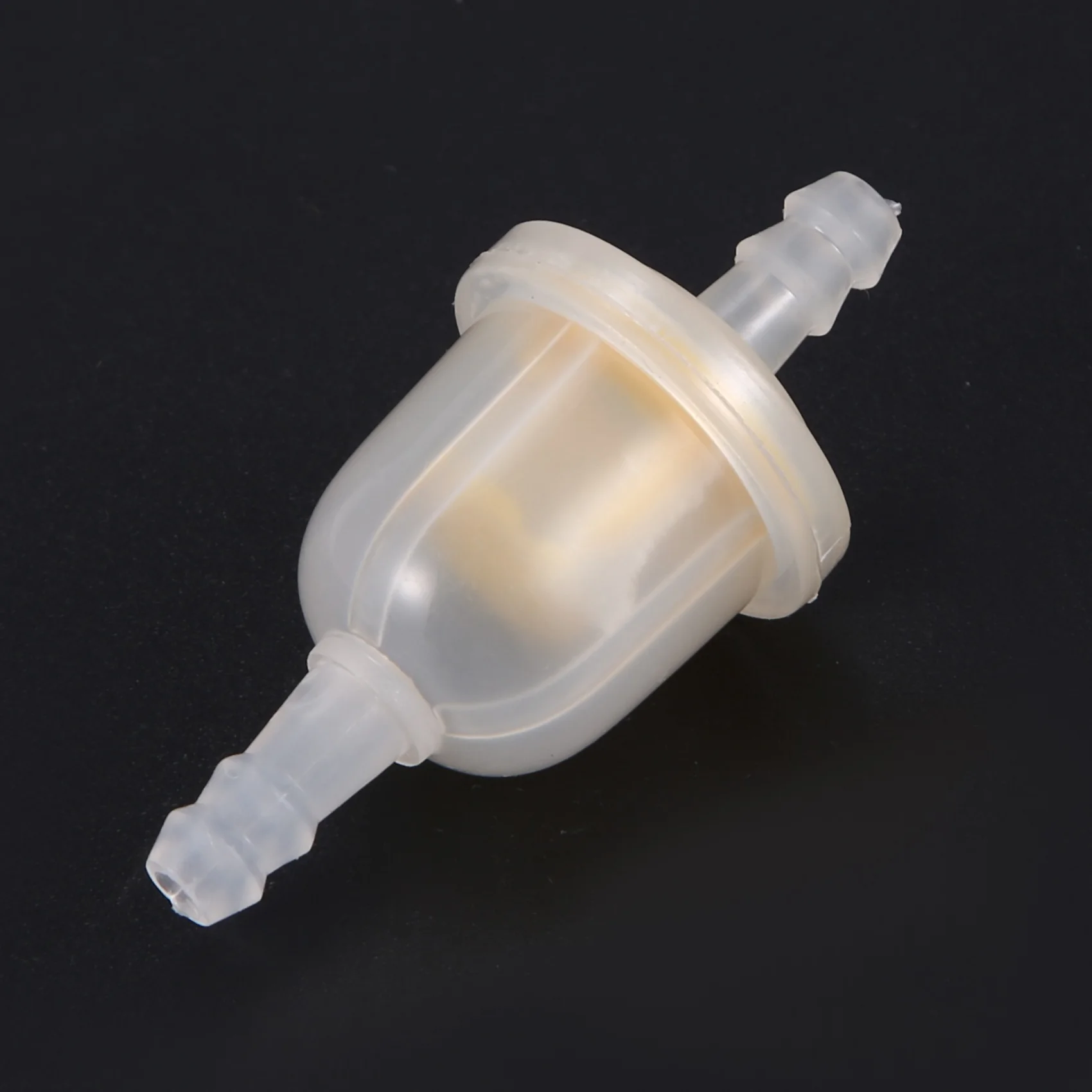 ミニダートバイク用プラスチック燃料フィルター、ランダムカラー、3mm i/d x 5.5mm、5x