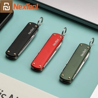 Youpin NexTool Multi Functional Knife, Small File, Slotted Screwdriver, Scissors 4in1 Mini High Quality Portable Tool Key Chain