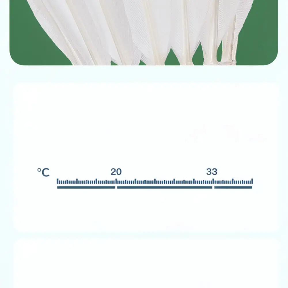 High Quality Goose Feather Badminton Ball Precise Flight Path Durable Training Shuttlecock For Indoor Outdoor Exercise