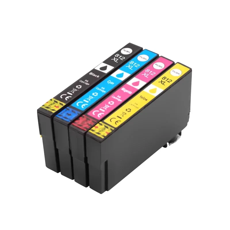 AU T812XL 812XL 812 XL T812 Compatible Ink Cartridge for Epson WorkForce Pro WF-3820 WF-3825 WF-4830 WF-4835 WF-7830 WF-7840 WF-