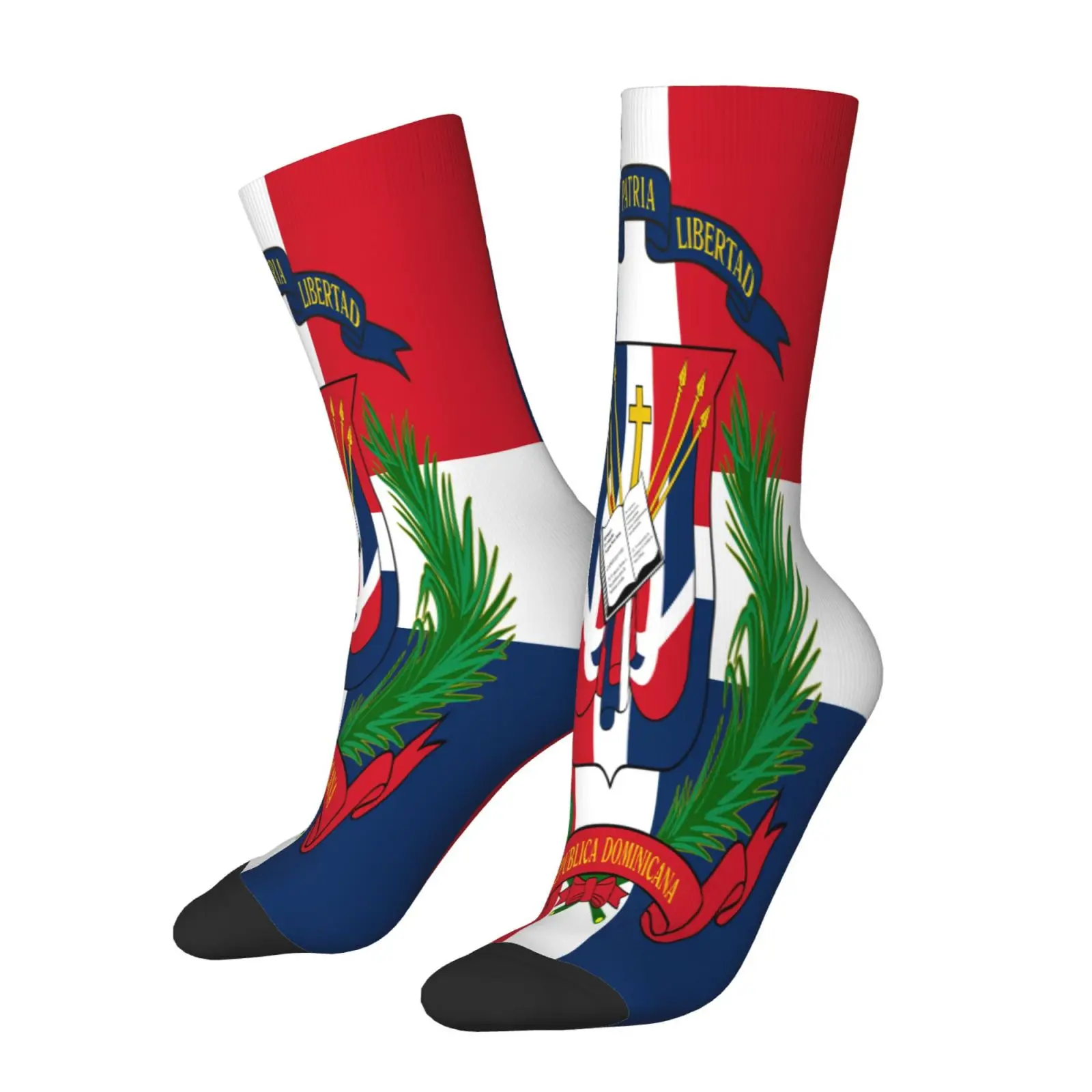 

Flag of The Dominican Republic Retro Artistic Streetwear Breathable Anti-Slip Soft Comfortable Party Outdoor Sports Daily Wear