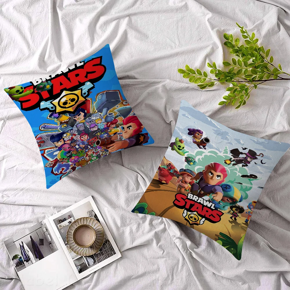 

Game B-rawl Game S-StarsPillow Cover Design Cushion Cover Decor Holiday Decorati