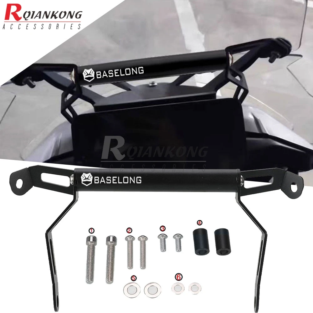 For QJMOTOR QJ SRT800 SRT800X Motorcycle Smartphone GPS Mount Holder Navigation Bracket SRT 750 750X 600SRT SRT 800X 750 800 600