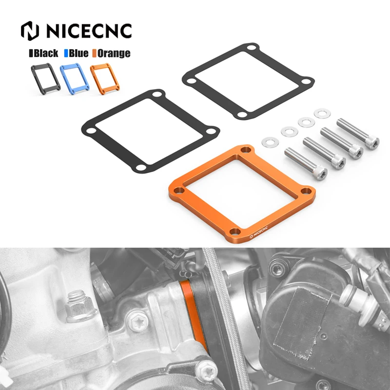 

NICECNC For KTM EXC 300 EXC 250 XCW 300 SX 250 2024 2025 Reed Valve Spacer For Husqvrana TE 300 TE 250 GasGas EC 300 TBI Enduro