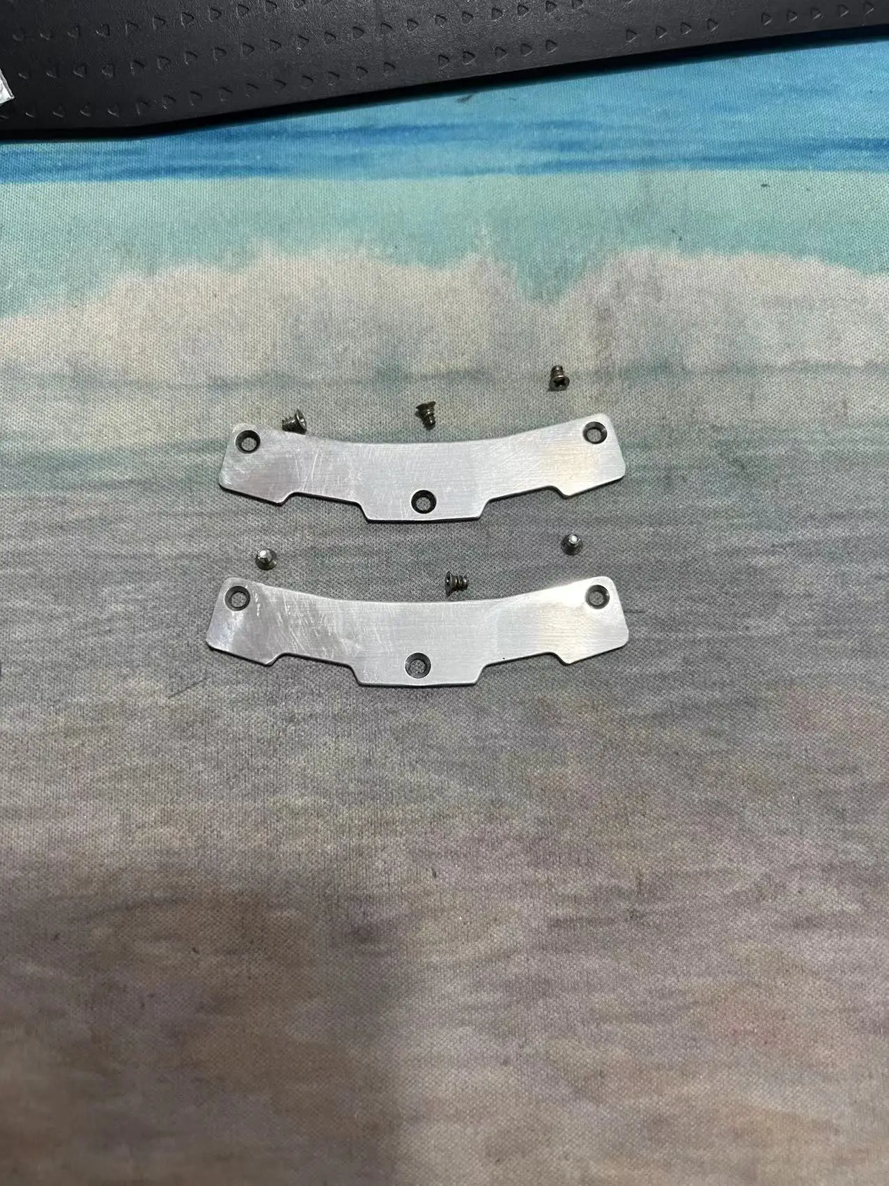 Steel Plate for Garmin Vector 3 3s Power Meter Pedal Gaskets Replacement Accessories Parts