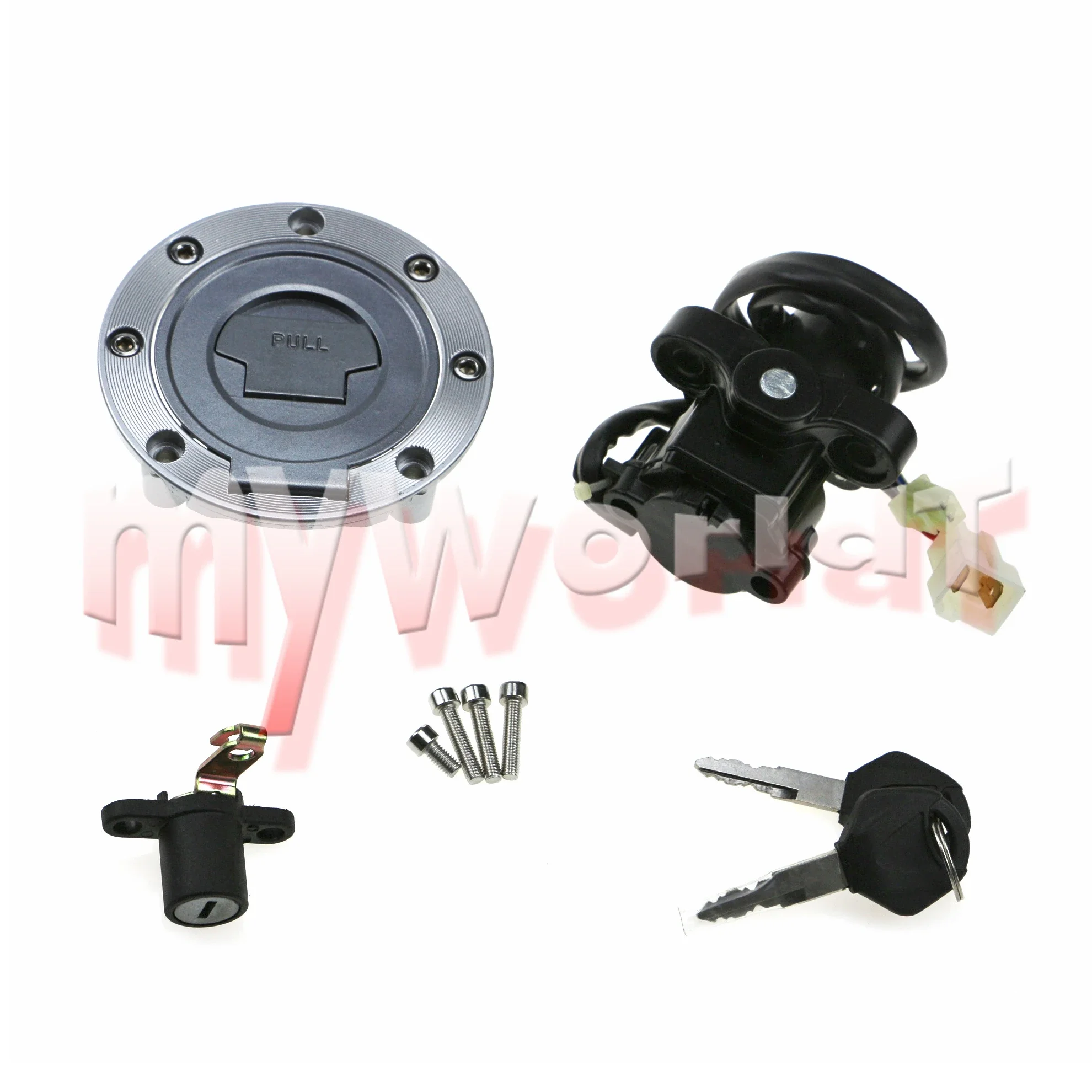 

Fit For Yamaha MT 03/07/09 YZF R1 R6 XJ6 XJ6N FZ1 FZ6 R FZ07 F8 FZ09 FZ10 FJR1300 FJ09 Ignition Switch Lock Fuel Gas Cap Key