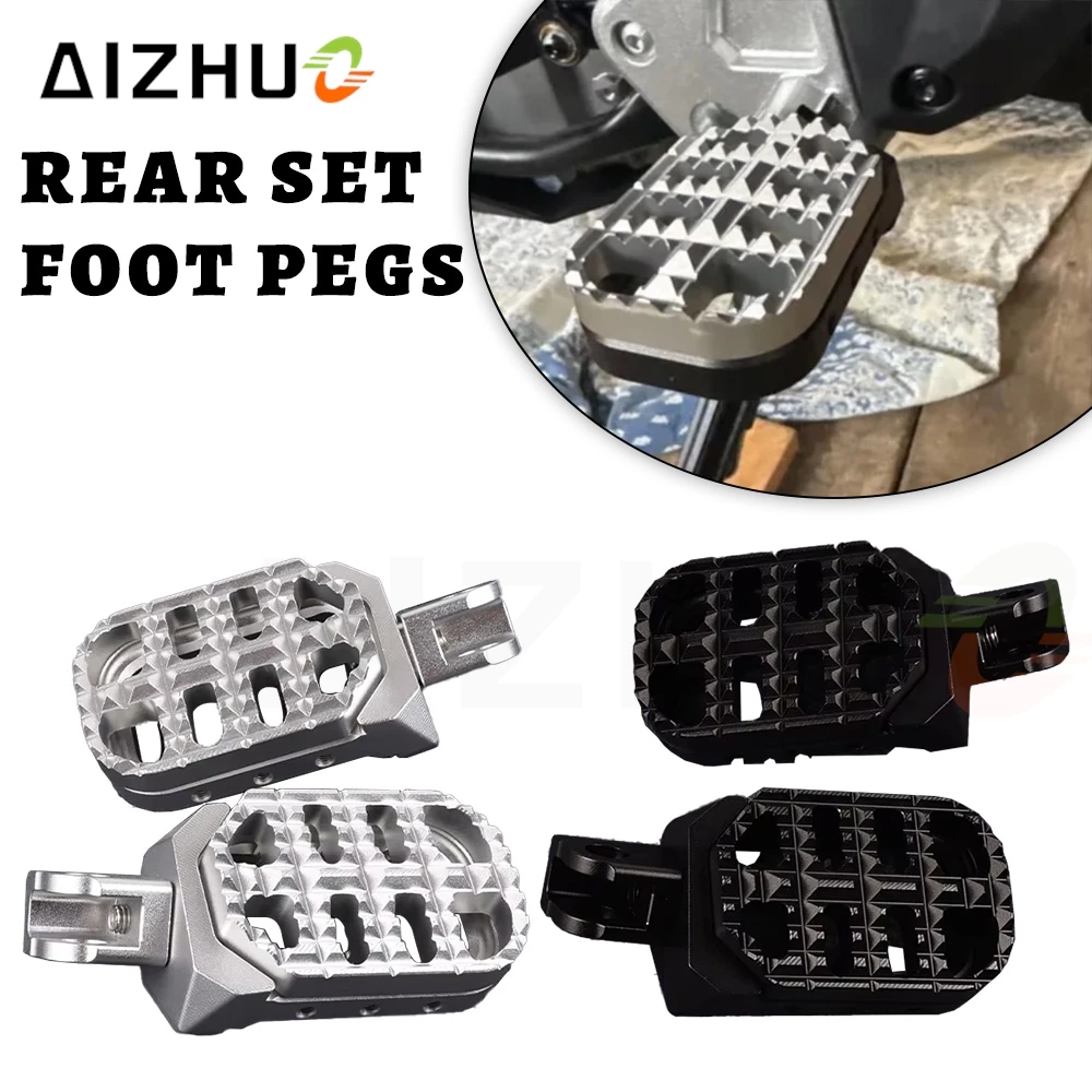 Motorcycle For Kawasaki Ninja ZX-9R ZX-10R ZX-10RR ZX-12R  ZX-14R ZZR1400 Front Footrest Adjustable Extend Foot Pegs Foot Rest