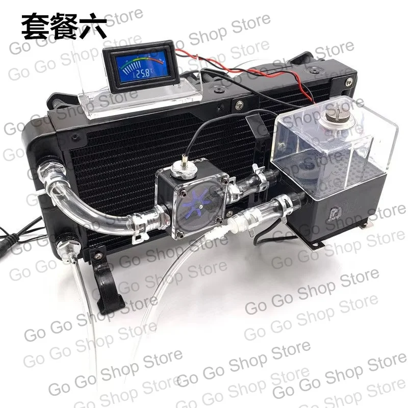 Notebook Water-cooled External Modified Radiator, Computer Game Console Radiator 300T All-in-one Machine Water-cooled