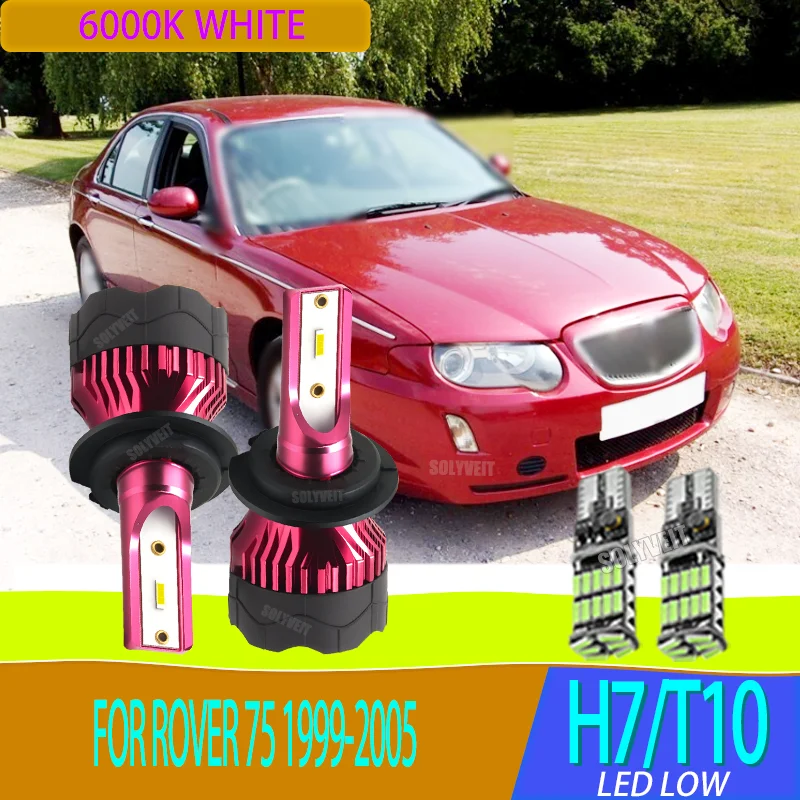

The Professional's Choice for a Reason: Fan-Cooled LED H7 Low Beam Car Bulb For Rover 75 1999 2000 2001 2002 2003 2004 2005