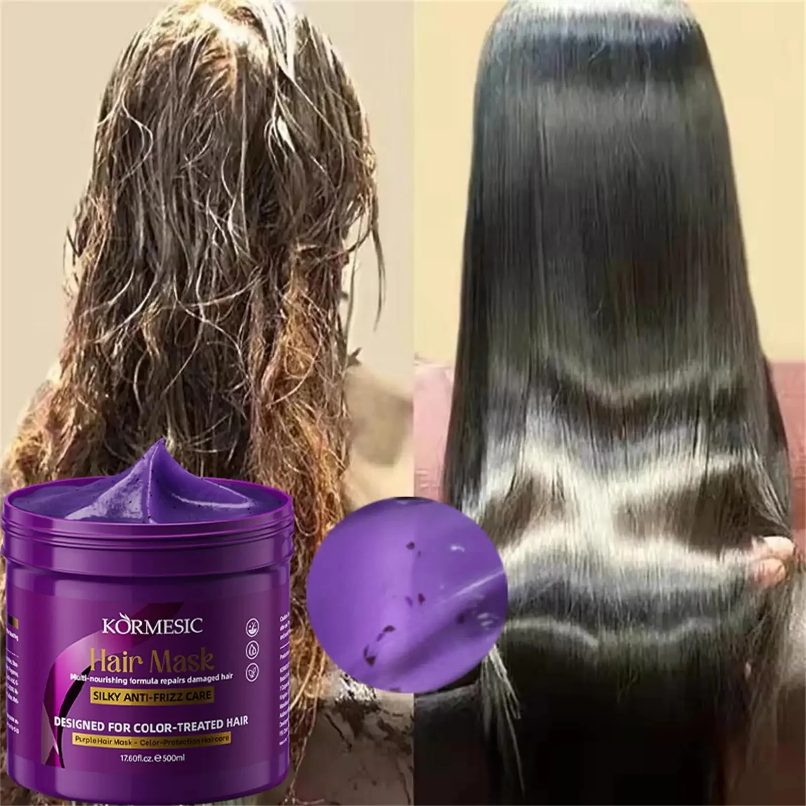 Magical Keratin Hair Mask 5 Seconds Repair Damaged Frizzy Hair Soft Smooth Shiny Nutrition Deep Moisturize Nourishing Hair Care