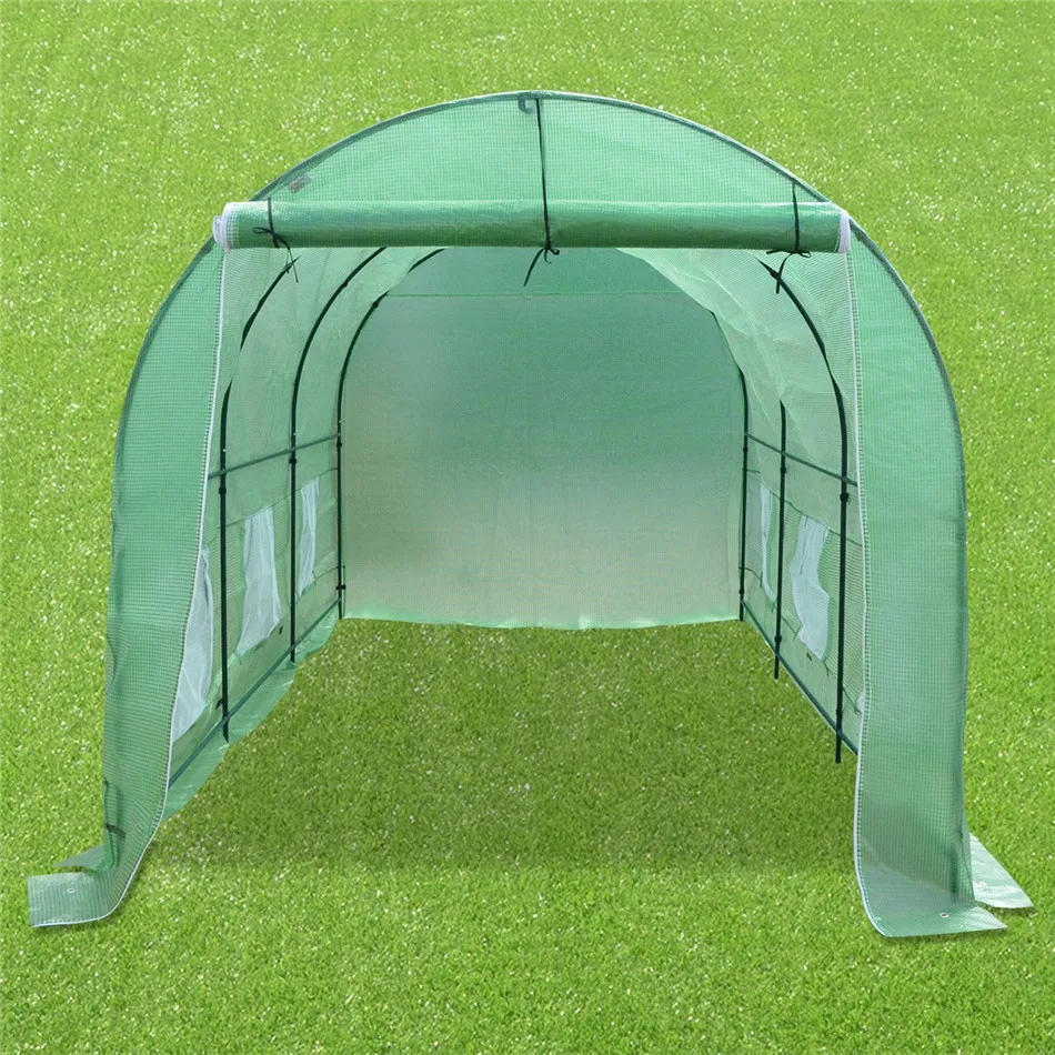 Imagem -06 - Últimas Novidades Green House 360x215x220cm Caminhada Maior na Planta ao ar Livre Jardinagem Durable Greenhouse Iron Stand Cover