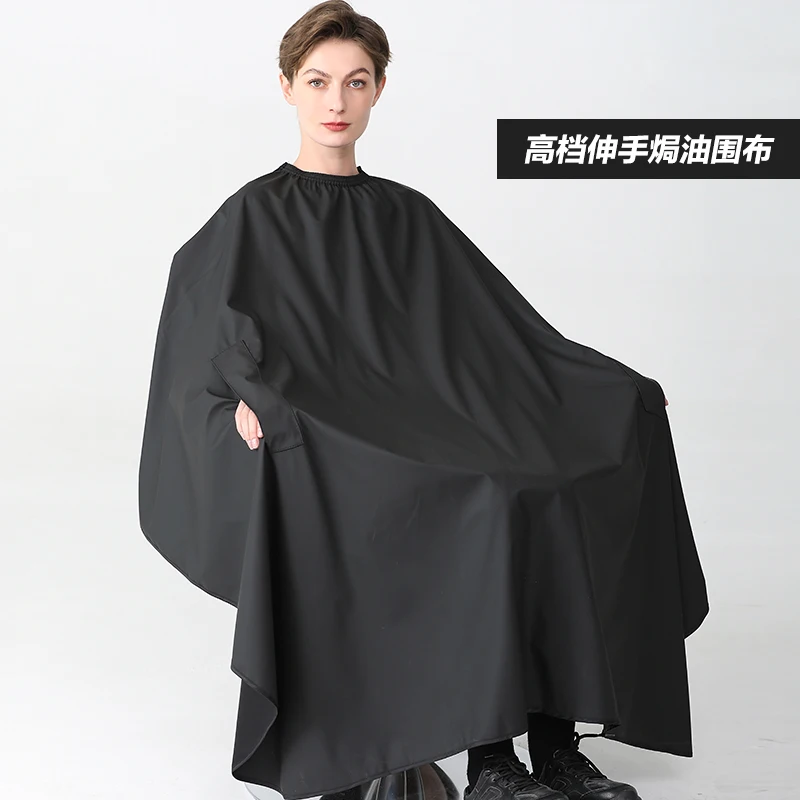 

Professional Hairdressing Cape Waterproof Cloth Salon Barber Cape Hairdresser Apron Haircut Capes Baked Oil Dyed Hair Wrap