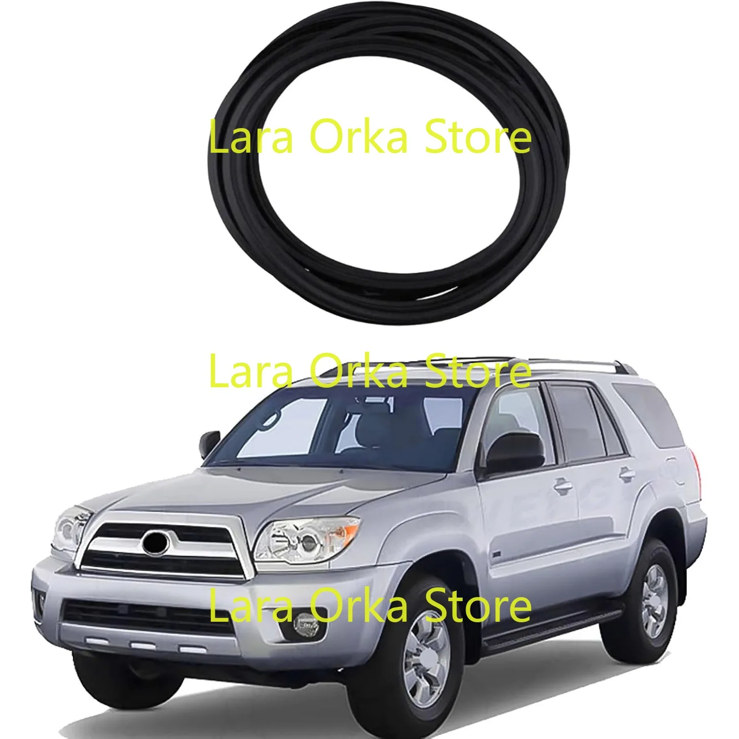 

Уплотнитель задней крышки багажника для Toyota 4RUNNER 2009, OE # 67881-35061, Звукоизоляционное автомобильное резиновое уплотнение, уплотнительная лента