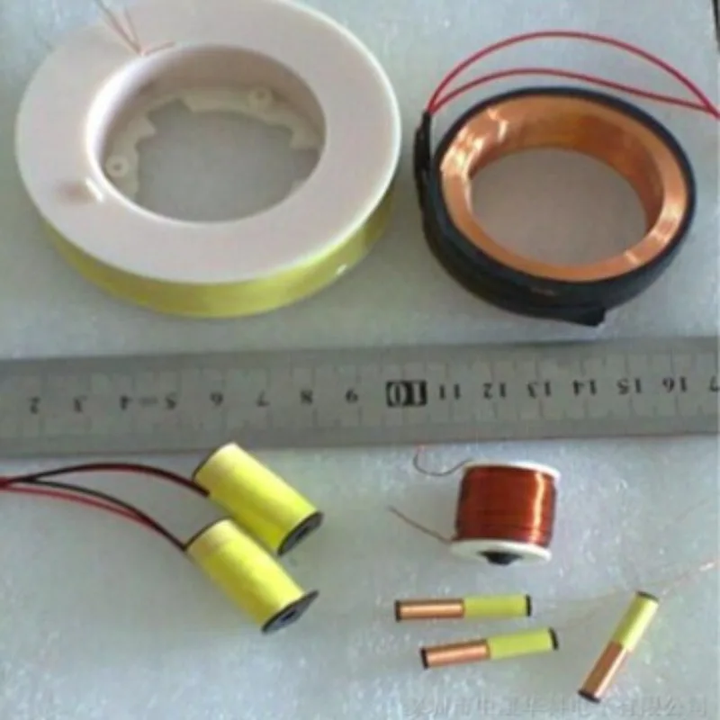 DC 12V 24V Automotive Solenoid Valve Coil Custom Non-Standard Electromagnetic Coil Inductor for Auto Control System