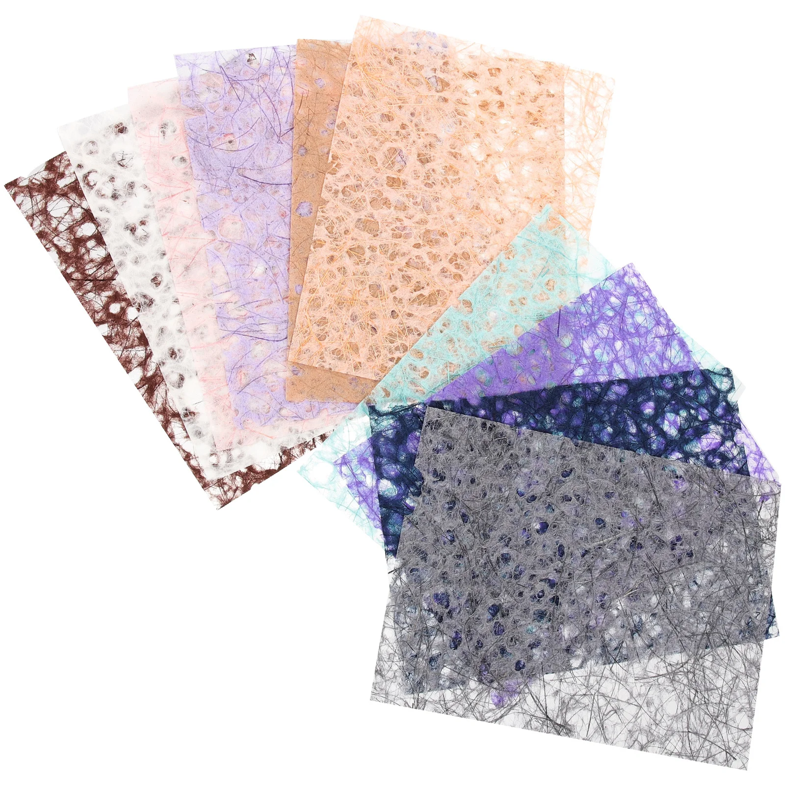 

10 Sheets Hollow Out Scrapbooking Paper Unique Designs for Diary Gift Box Photo Album Crafts Hollow Out DIY Paper