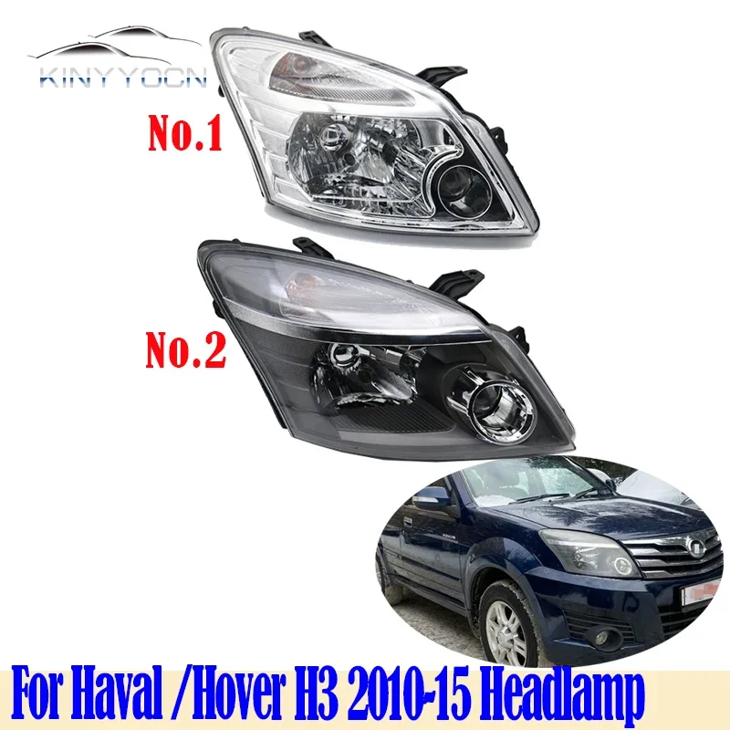 Dla Haval H3 Great Wall Hover H3 2010 11 12 13 14 2015 głowy światło na kierownicę głowica lampy światło na kierownicę lampy przednie światła światło przednie montaż
