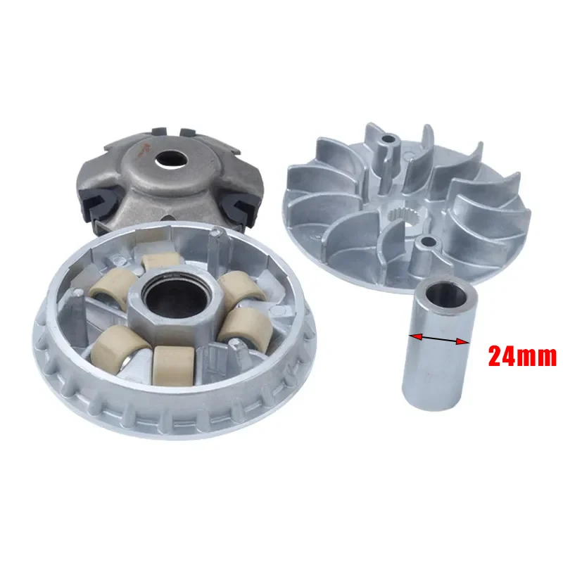 Variator SPACY 125 Motorcycle Drive Face Clutch Drive Pulley Assy for HONDA CHA125 CHA 125 1995-2007 FIZI 125 CHS125 2012-2017