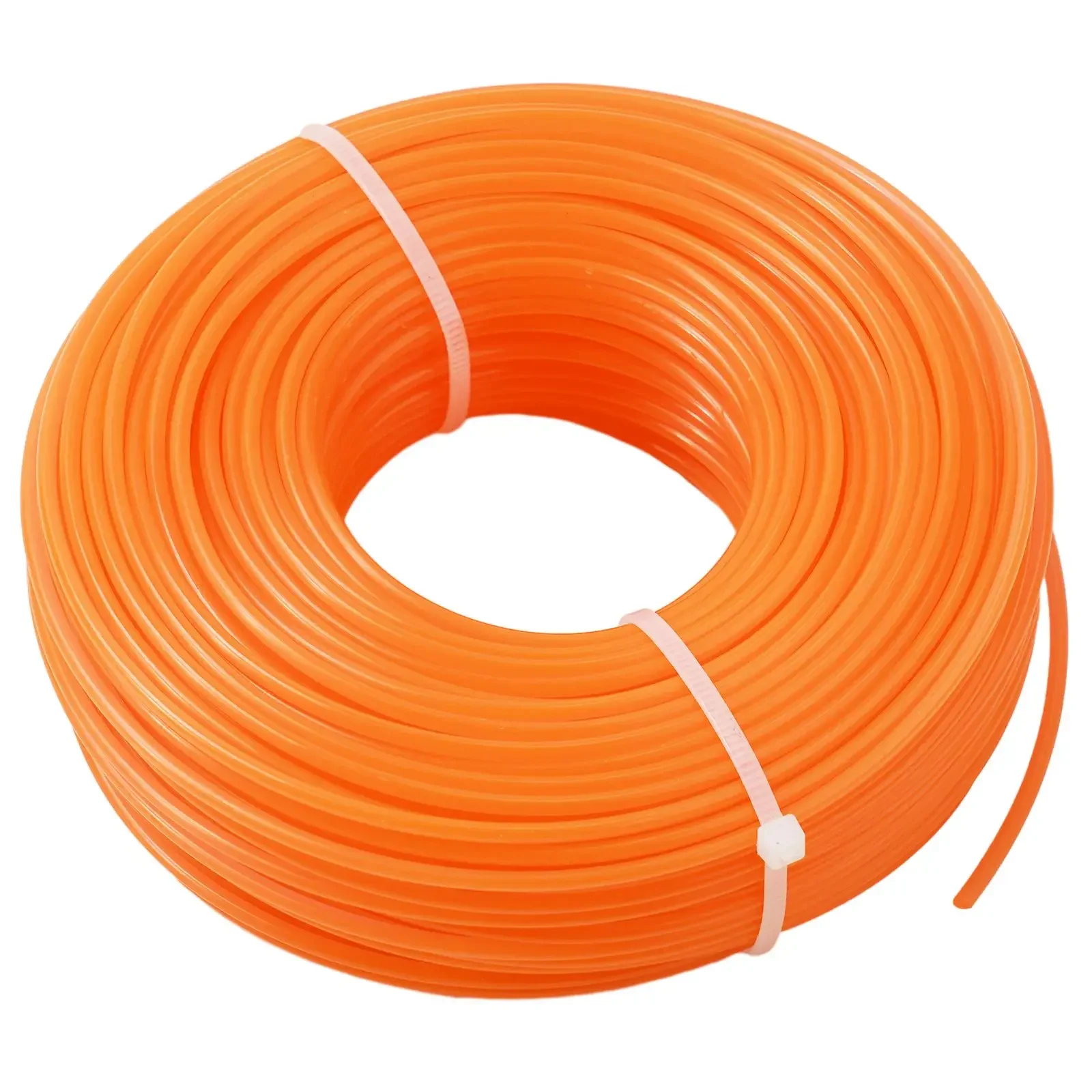 Nylon Line Cord 2 4mm x 50M Round for Brushcutter Trimmer Replacement Compatible with TrimCut 50 2 and 20 1 Heads