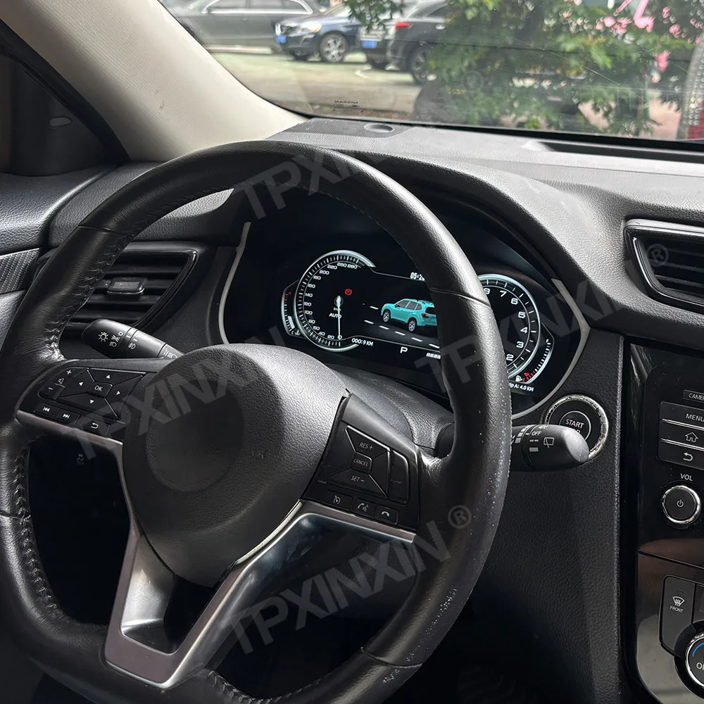 For Nissan X-trai 2014-2022 Rogue Sport 2016-2022 Car Digital Cluster Auto Dashboard LCD instrument Panel Dash Gauge Upgrade 12