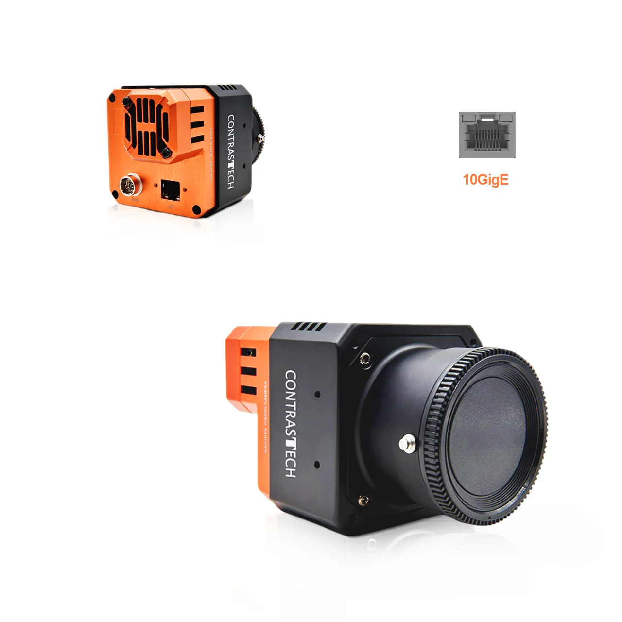 High Quality 150MP IMX411 10GigE/CoaXPress Cooling Large Area Scan Camera for High Precision Industrial Detection Contrastech
