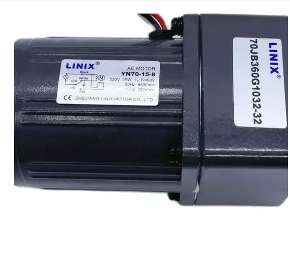 AC Gear geared motor with gearbox gear reducer 70JB360G10 YN70-15-8  220V Fireplace Motor 230V