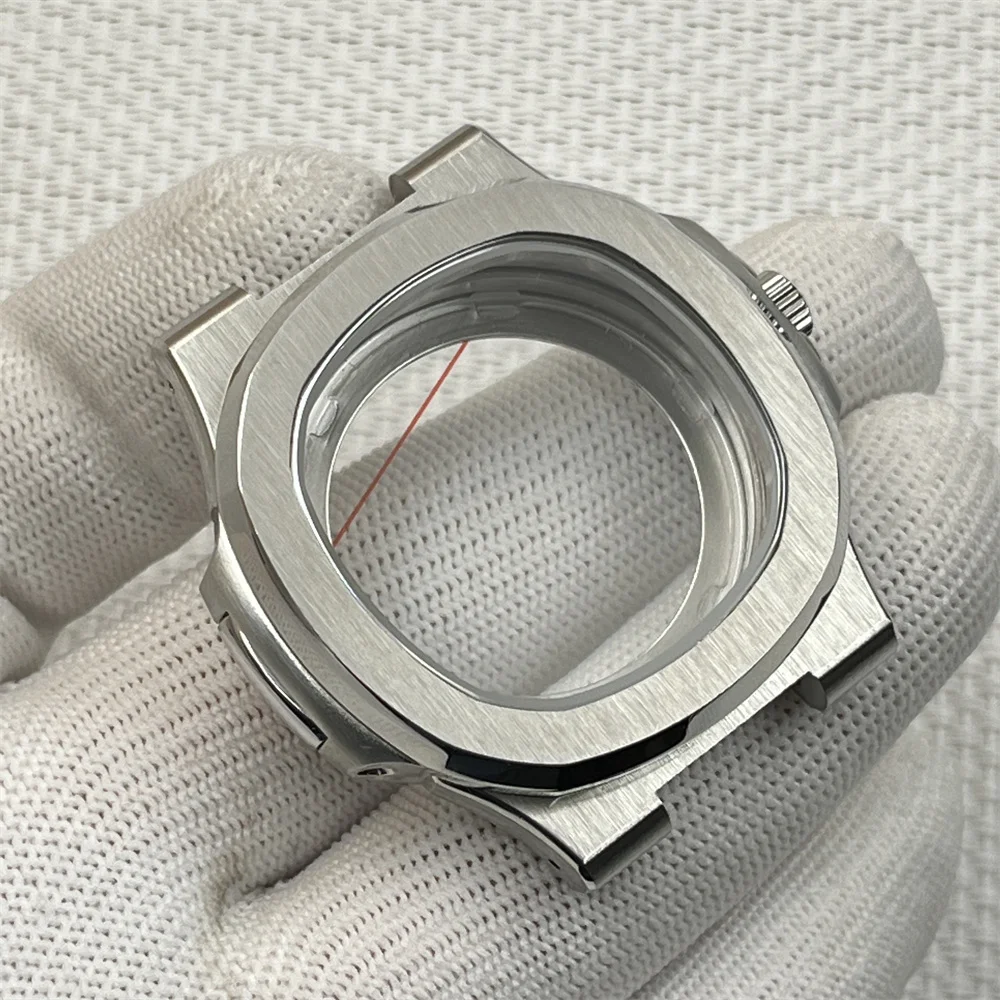 NH35 Case Nautilus Case 42mm Mechanical Watch PP Case NH35 Replacement S Watch Installation NH367S26 Modified Watch Accessories