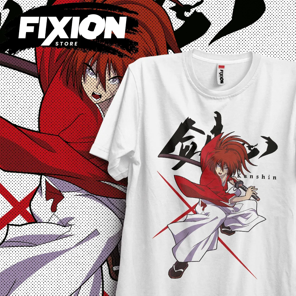 T-shirt For Anime Rurouni Kenshin #MA [B] Mange Tee