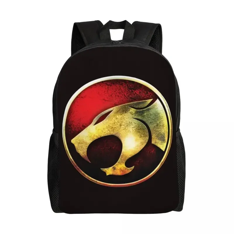 Personalized Thundercats Backpack Men Women Basic Bookbag for School College HiMan Cheetara Bags