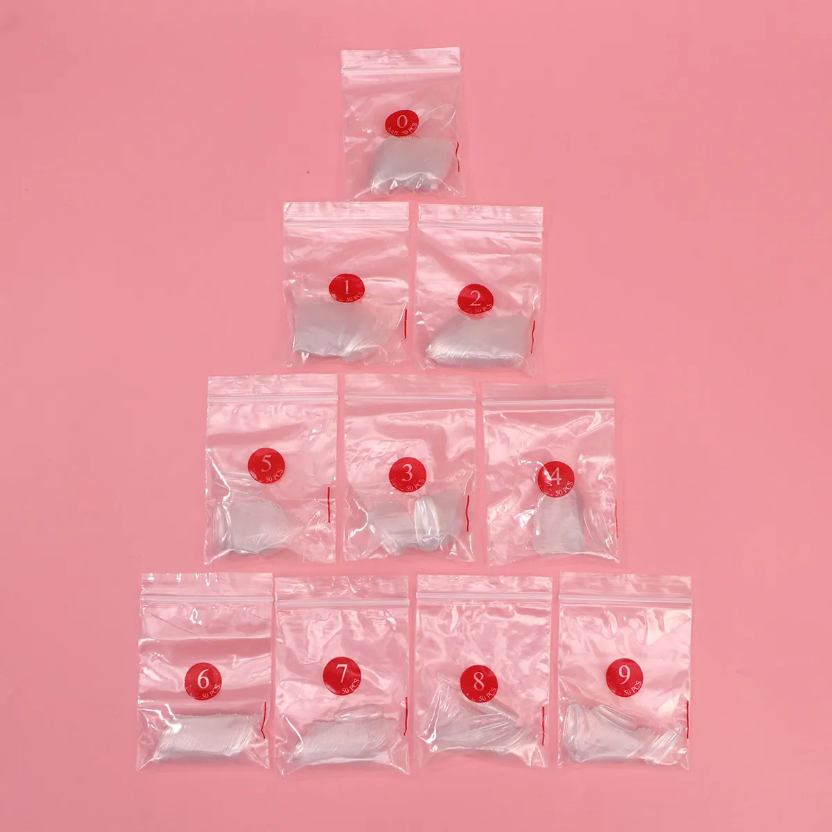 

500Pcs Clear Nail Tips ABS False Nails for DIY Nail Art Salon Use Coffin Shape Easy to File Paint Trim Natural Looking Long Or