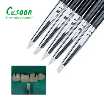 牙科塑形矽樹脂筆,適用於瓷牙工具,黏合劑複合水泥,5mm筆頭,軟毛藝術筆,牙科 8 最佳銷售 牙醫學生 - №6