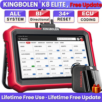 【Free Update】KINGBOLEN K8 ELITE/K8 PROCar Diagnostic Tools CANFD DOIP Auto OBD OBD2 Scanner All System ECU Coding Active Test