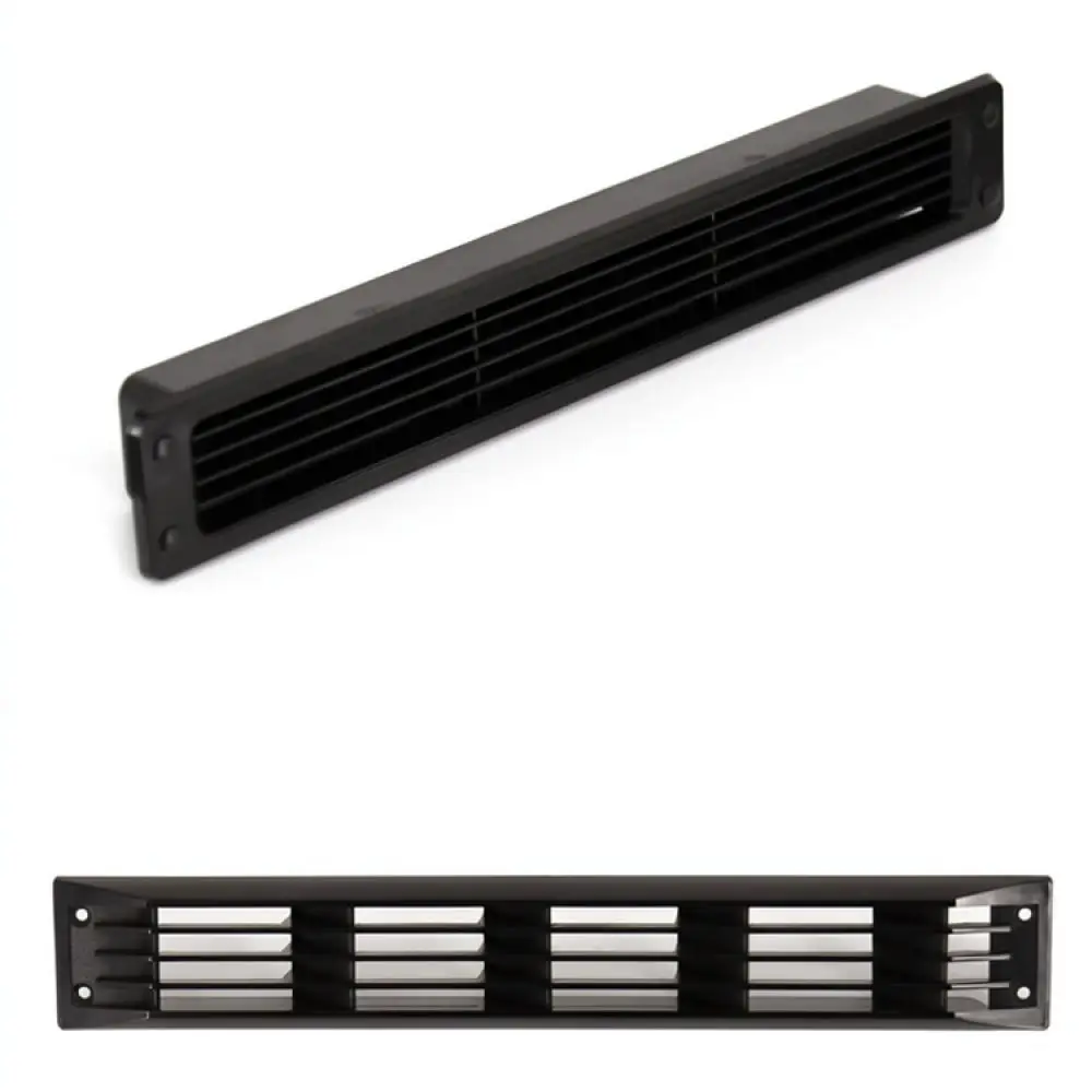Louvered Ventilation Grid For RV Motorhome Boat Marine Yacht Air Vent Exhaust Outlet Cover Cooling System Flow Accessory White