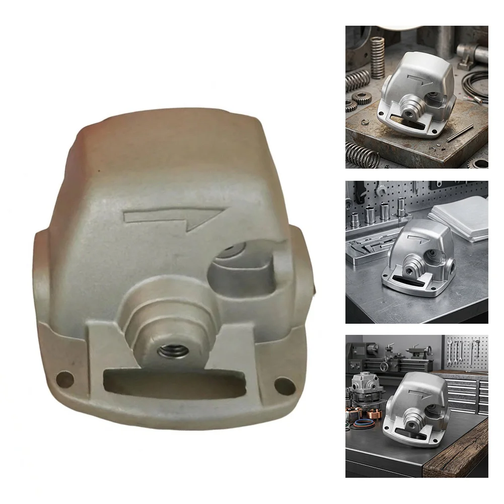 Replacement Gear Box Gear Box Head Housing Precision Engineered Direct Replacement Wear Resistant Sliver For MT955 Angle Grinder