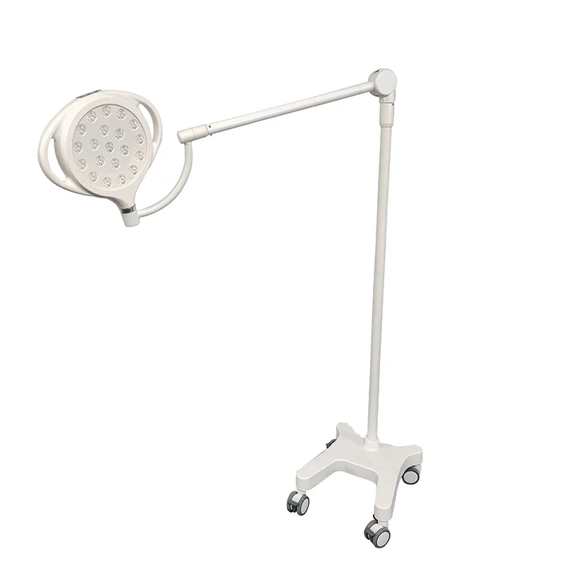 Electric LED Hospital Surgical Operating Lamp Mobile Medical Equipment for Dental Examination Theatre Lighting Made of Plastic