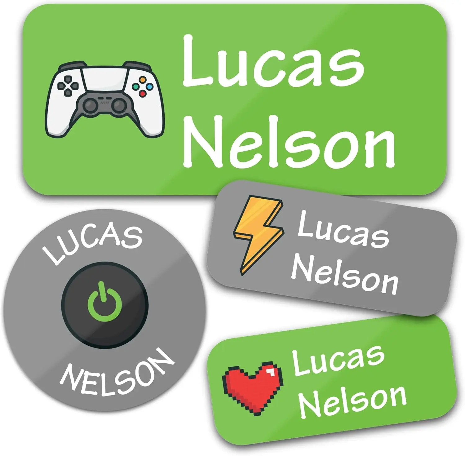 140 stuks gepersonaliseerde naamlabels waterdichte aangepaste stickers 8 stijlen voor kinderen fles lunchbox kleding rugzak