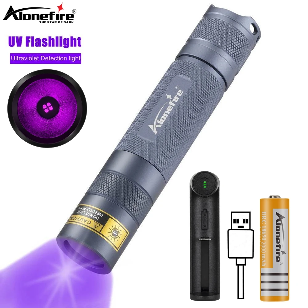 15W 365nm UV Led Flashlight Black light Money Ore Scorpion Stains Cat Dog Urine tinea Invisible ink Marker Leakage Detector lamp