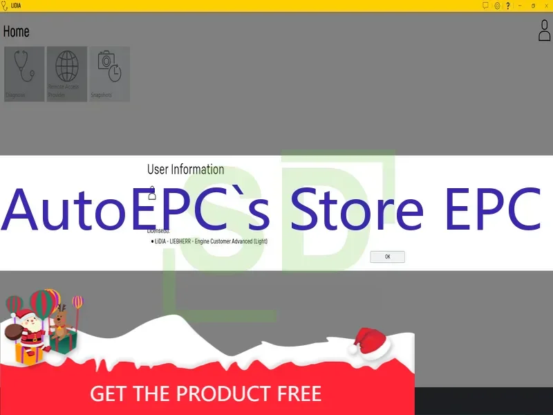 

ДИАГНОСТНЫЙ КОМПЛЕКТ AutoEPC LIEBHERR (CANFOX)