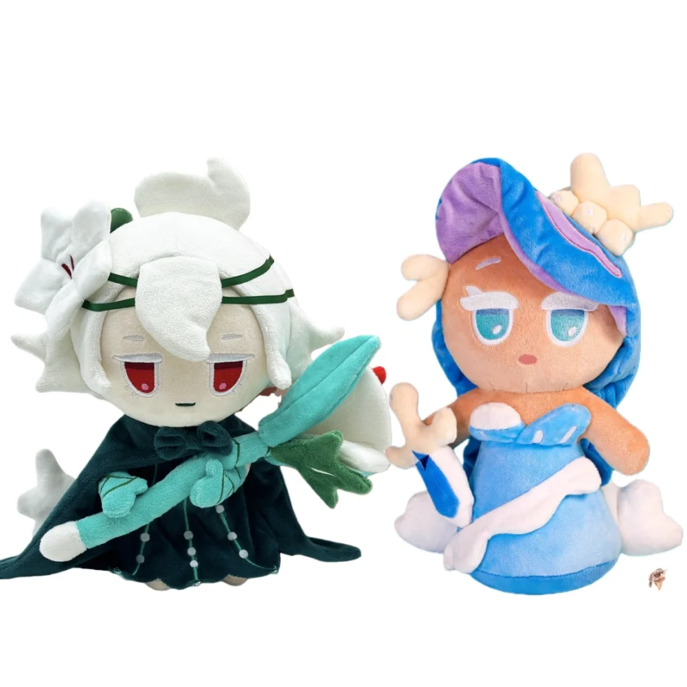 

Плюшевая игрушка Cookie Run Kingdom White Lily Wind Archer Cookie Shadow Milk Cookie Плюшевая игрушка Pure Vanilla Plushie Doll Мерч Товары