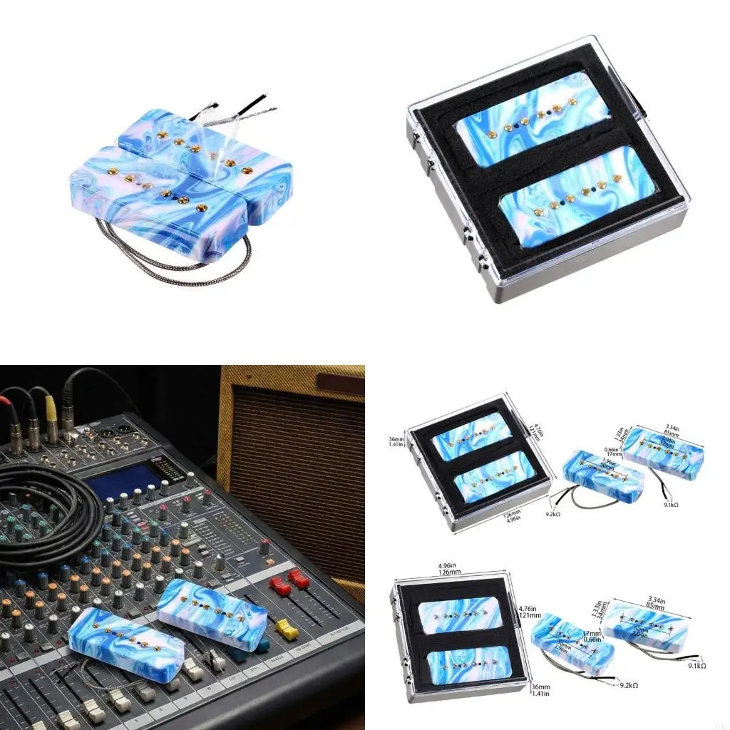 

Набор из 1 звукоснимателя в восковой заливке, стандартное положение грифа для электрогитары