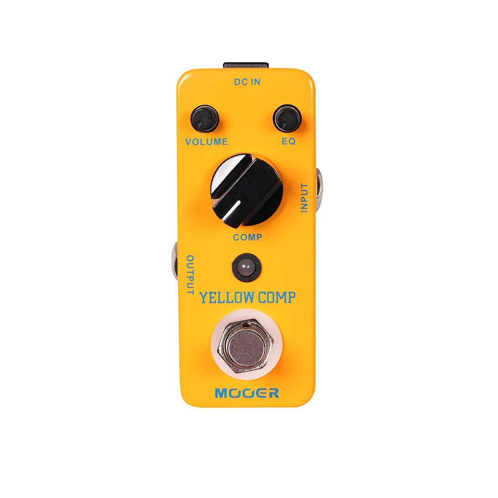 

MOOER Yellow Comp Guitar Optical Compressor Effect Pedal Full Metal Shell Pedal True Bypass Electric Guitar Parts & Accessories