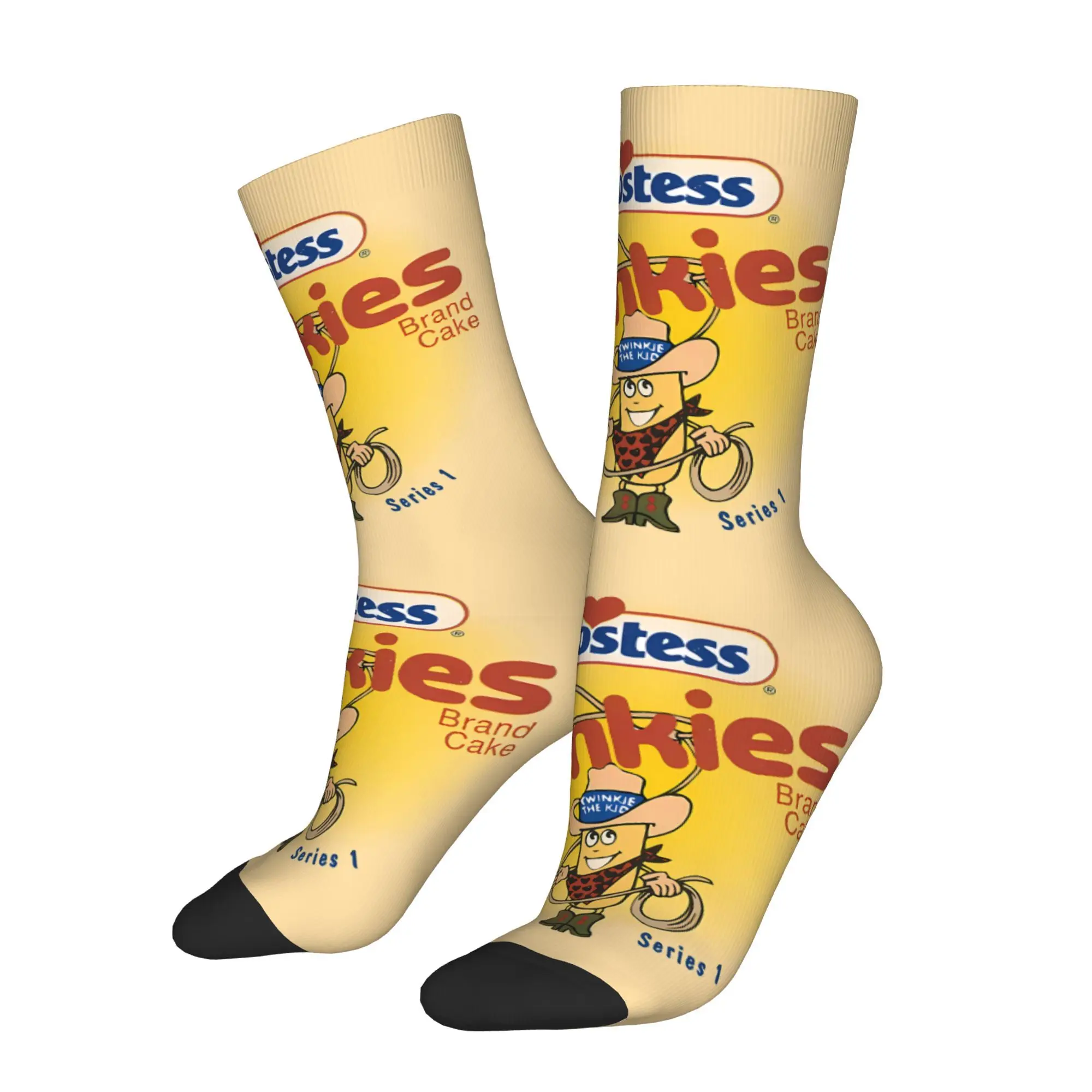 American Dim Sum Cake Twinkies Calcetín Impreso Hombre Poliéster Moda