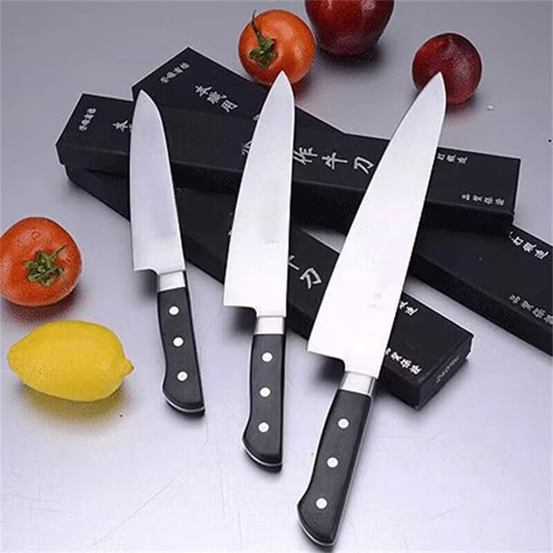 Japanese Stainless Steel Sushi Knife Cooking Knife Salmon Sashimi Knives Professional Persistence Sharpness Fish Slicing Knife