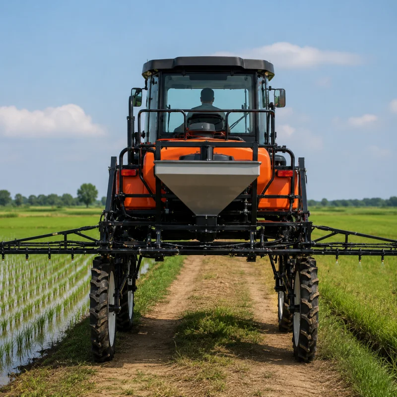 High Clearance Boom Sprayer With Precision Flow Control For Large Farm Spraying Operations For International Farm Buyers