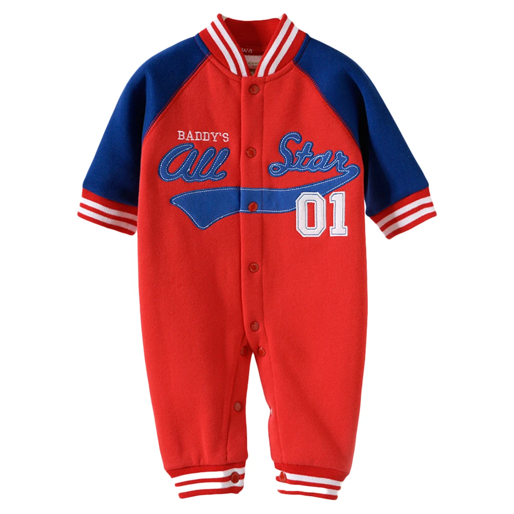 Baby Rompers Long Sleeve Newborn Unisex Jumpsuits Gentleman Autumn Cotton Baby Clothes Infantil Costume Wear Boys Girls Outfits