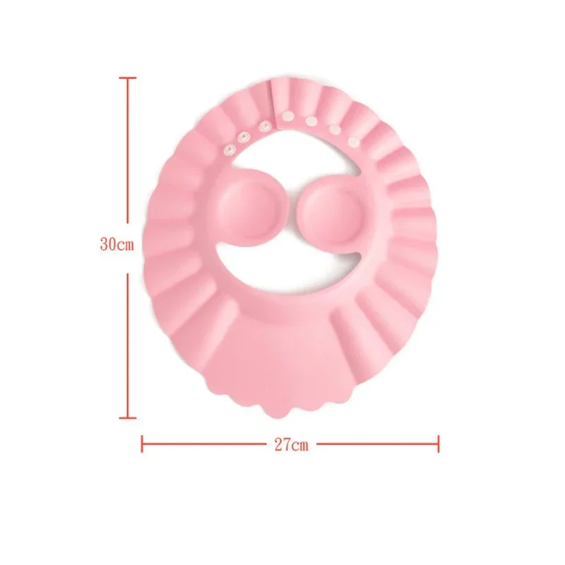 Immagine 6: Cuffia per doccia regolabile per bambini con protezione per le orecchie, cappello per shampoo, per neonati, accessori da bagno per bambini