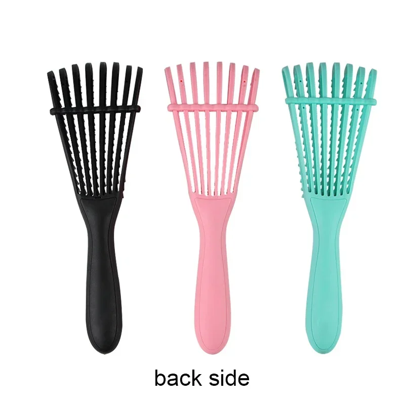 女性用角質除去コーム、もつれ防止プロフェッショナルコーム、頭皮マッサージコーム、タココーム、本物の髪のウィッグ専用