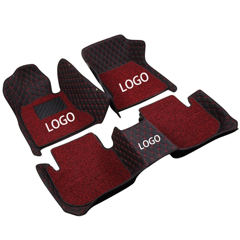 

Custom Double Layer Car Floor Mats Fit for Subaru Forester SH 2009 2010 2011 2012 2013 Auto Foot Carpet